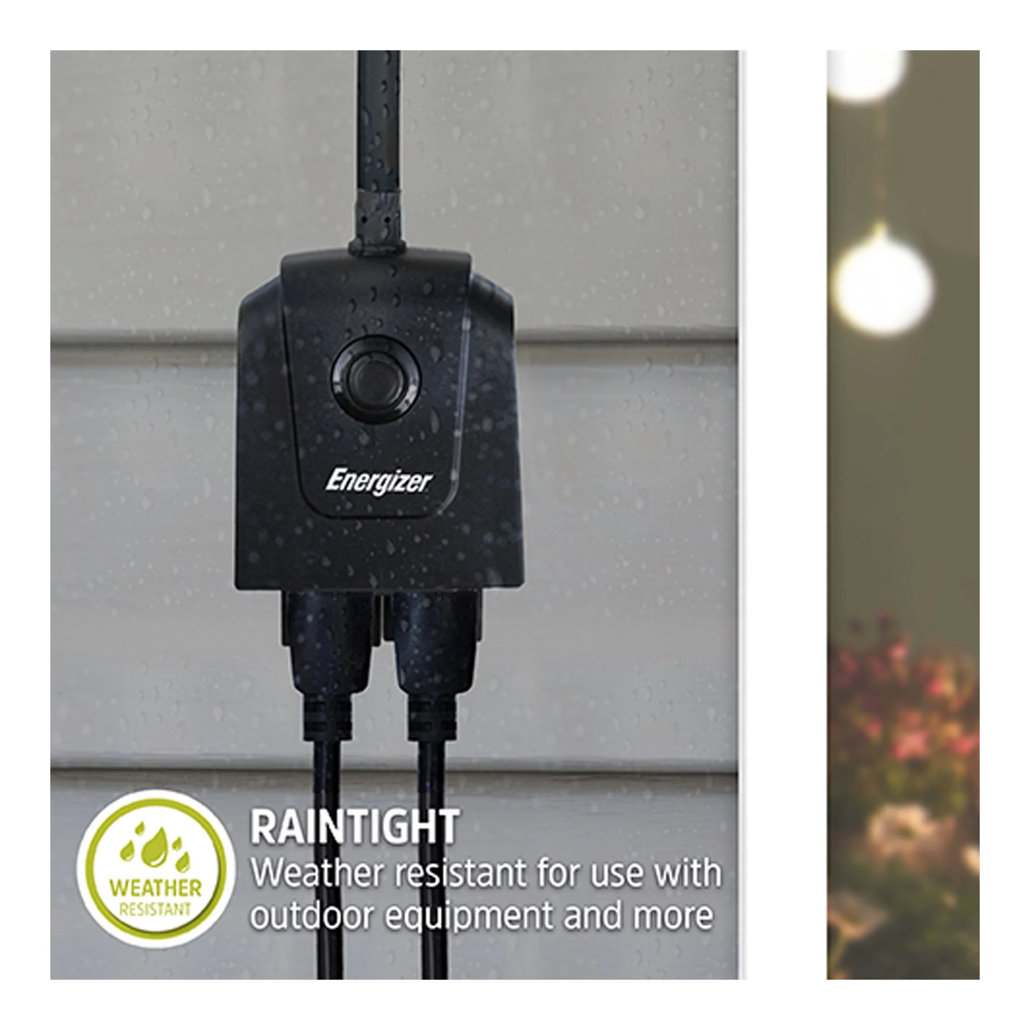Energizer EOX3-1002-BLK 2nd Gen Smart Wi-Fi Outdoor Plug - Image 5