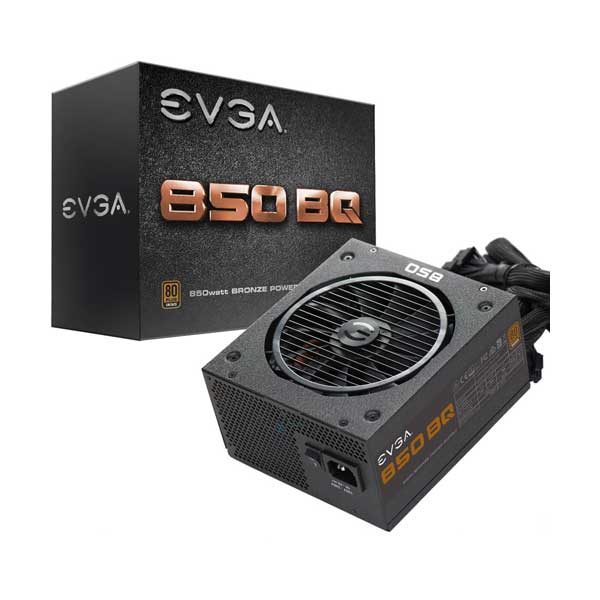 EVGA 110-BQ-0850-V1 850W 80 Plus Bronze Semi-Modular BQ Power Supply
