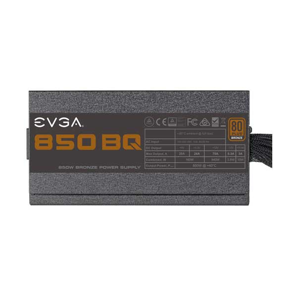 EVGA 110-BQ-0850-V1 850W 80 Plus Bronze Semi-Modular BQ Power Supply - Image 4