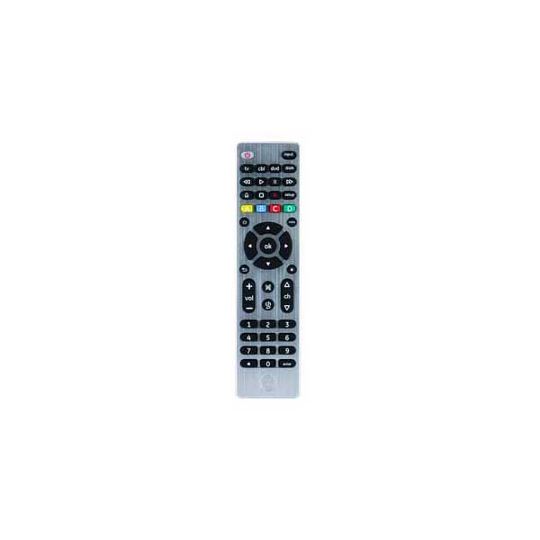 GE 33709 4-Device Universal Remote (Silver)