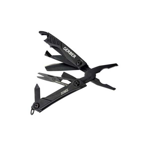 Gerber 30-000469 Black Dime Butterfly Opening Multi-Tool