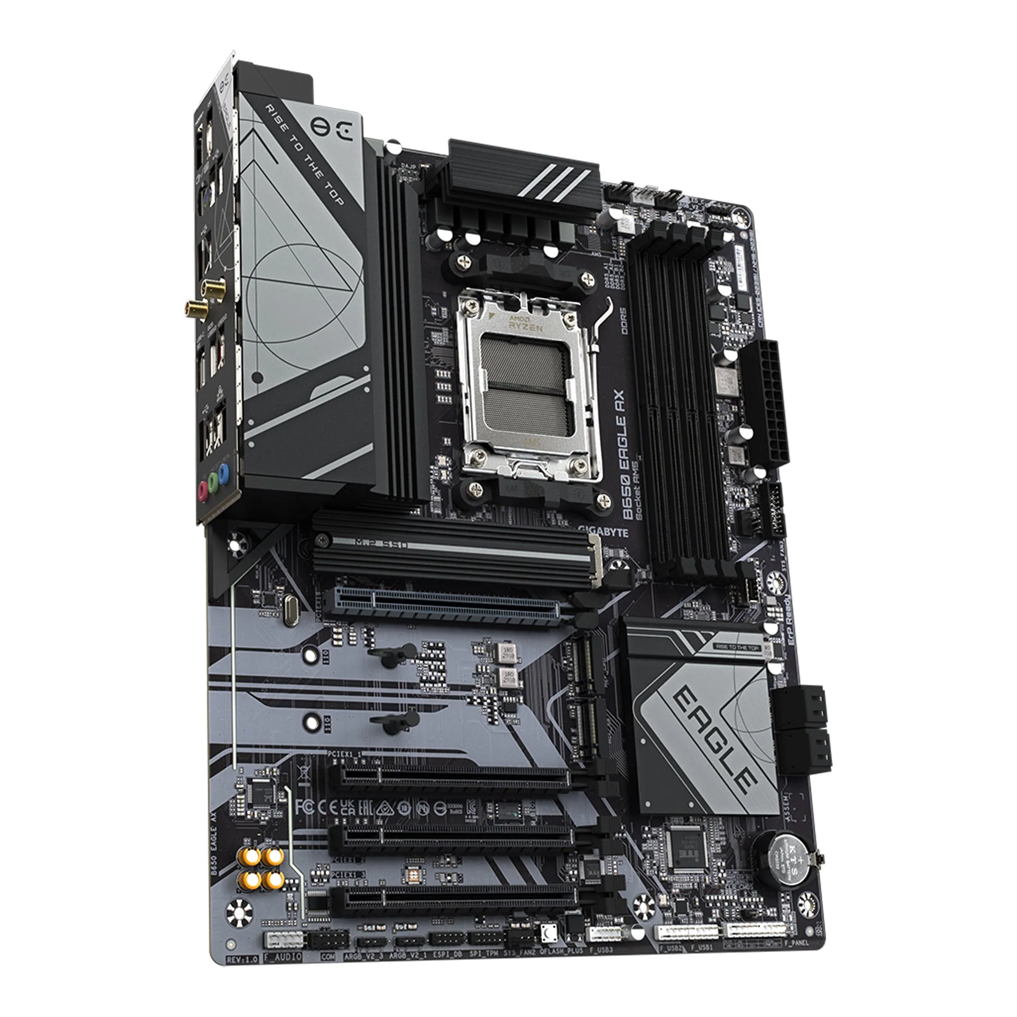 GIGABYTE B650 EAGLE AX AMD Ryzen AM5 LGA1718 ATX Motherboard - Image 2