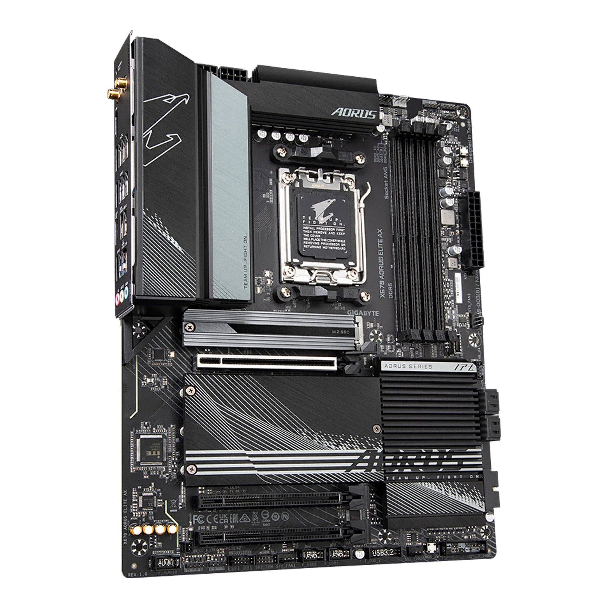 GIGABYTE X670 AORUS ELITE AX AM5 Ryzen 7000 Series ATX Gaming Motherboard - Image 3