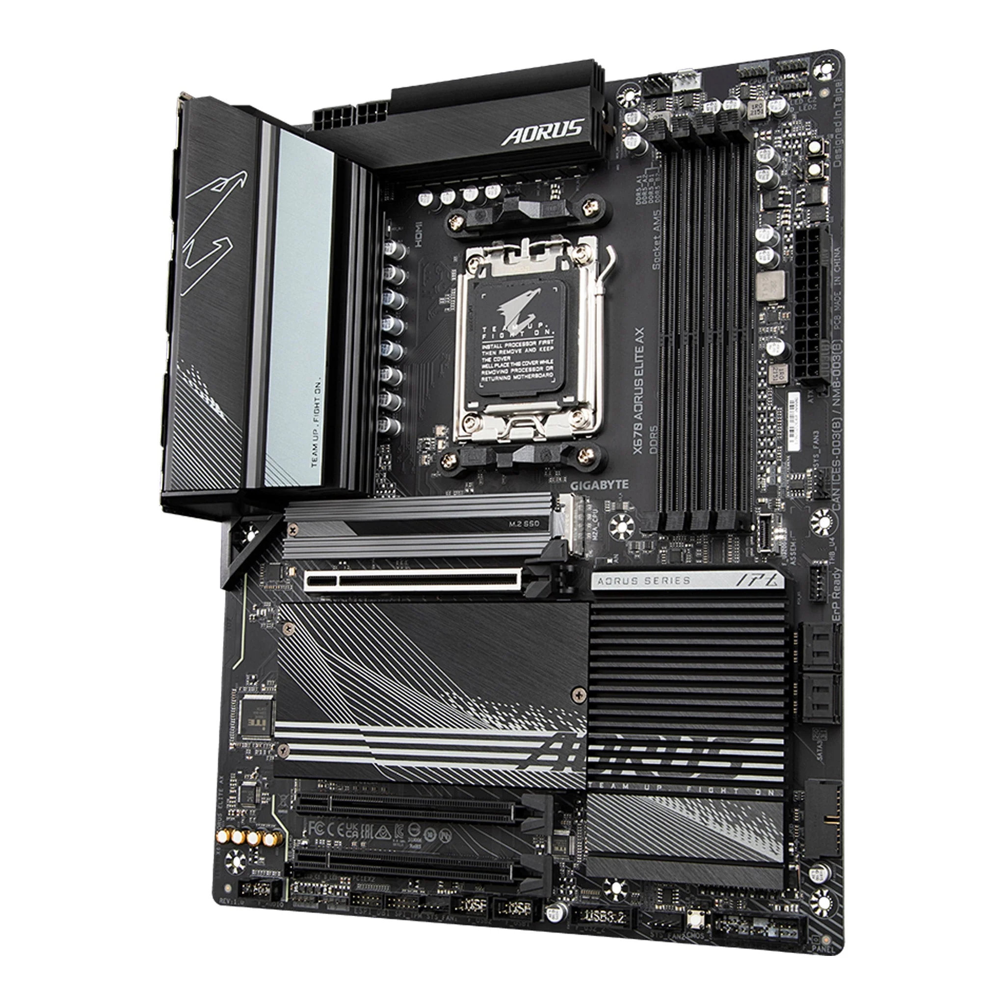 GIGABYTE X670 AORUS ELITE AX AM5 Ryzen 7000 Series ATX Gaming Motherboard - Image 4