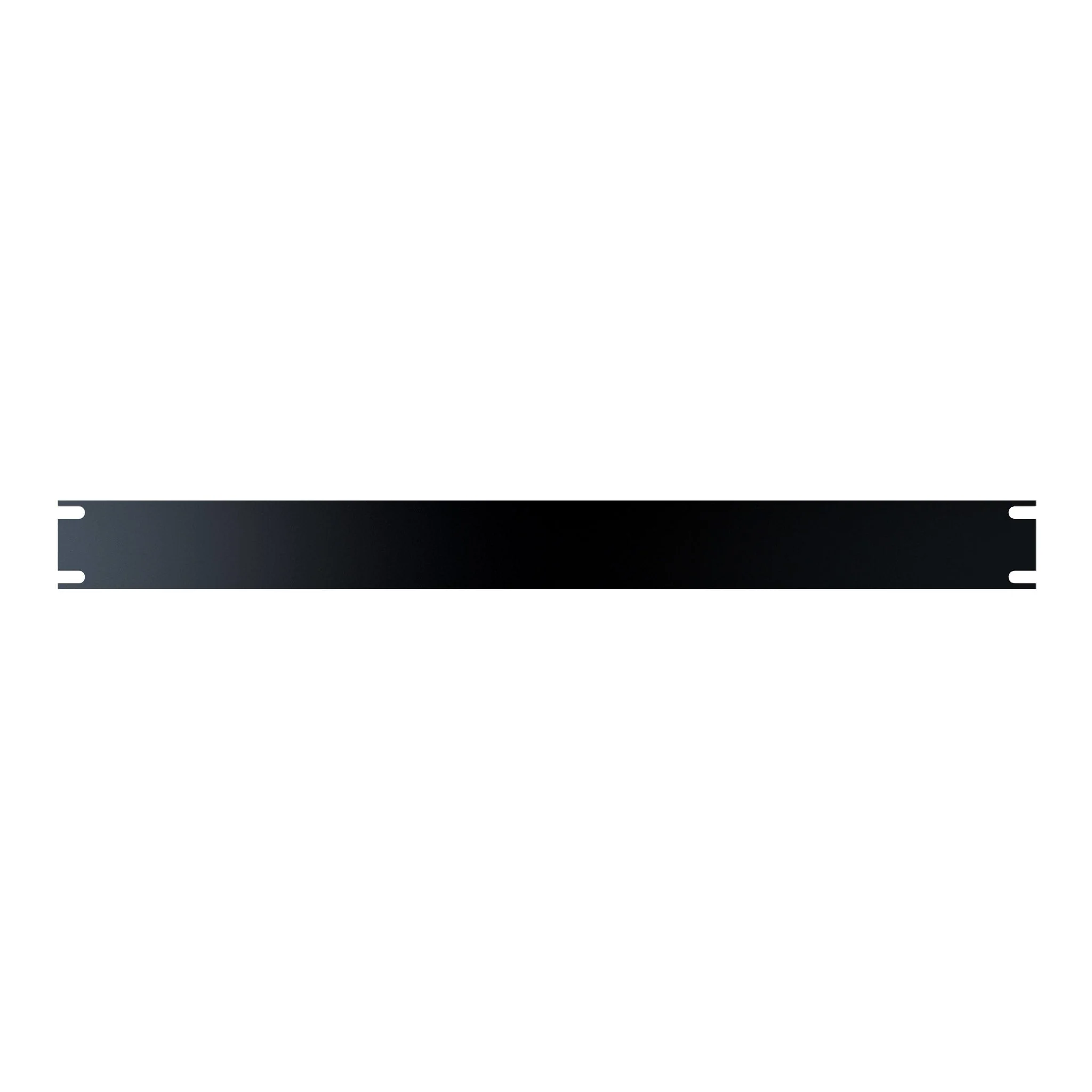Hammond PBPS19001BK 1U Matte Black Steel Blank Spacer Rack Panel