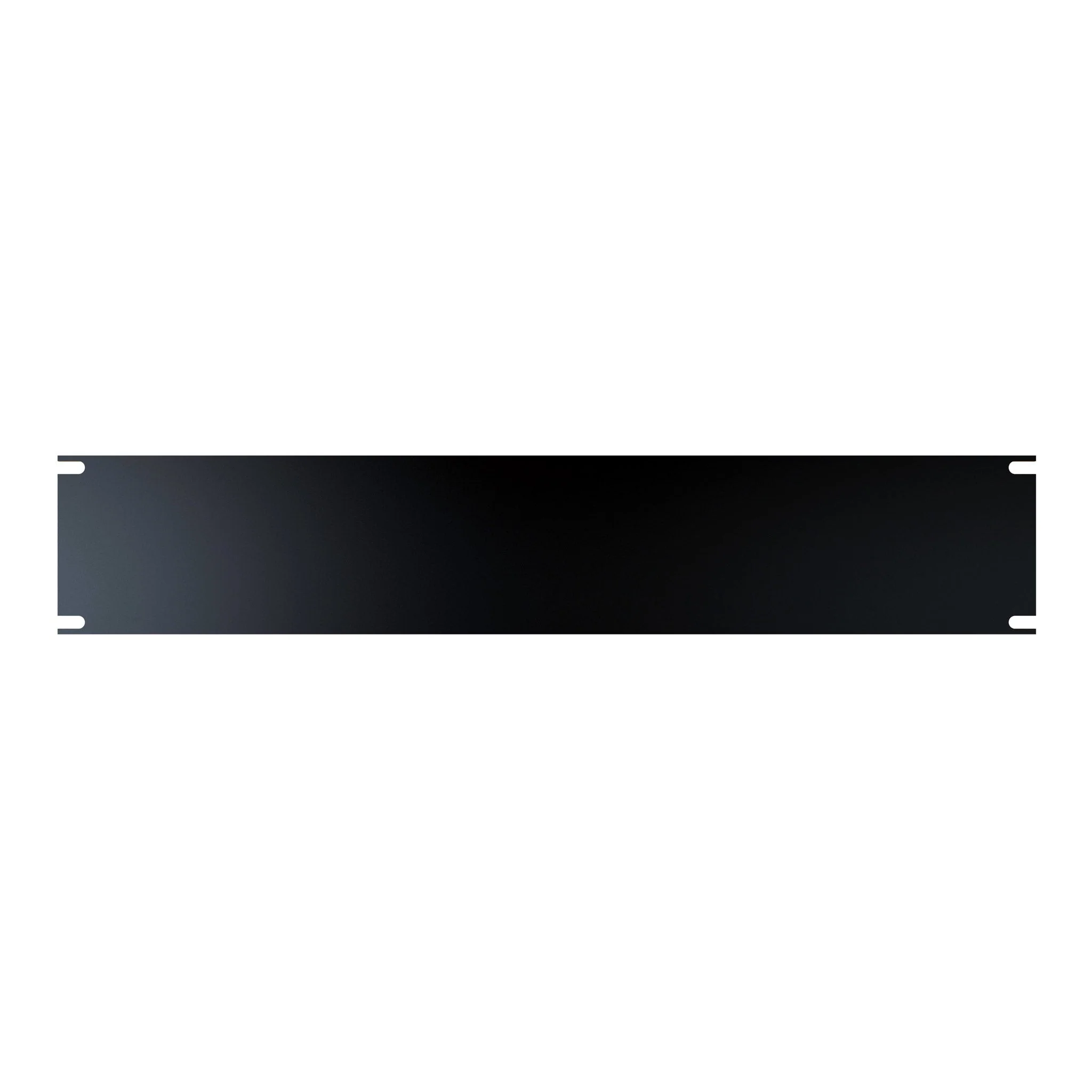 Hammond PBPS19010BK 6U Matte Black Steel Blank Spacer Rack Panel