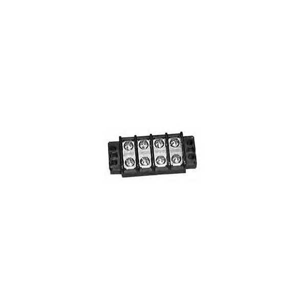 Heavy Duty 30 Amp Dual Row Terminal Block - 4 Pole