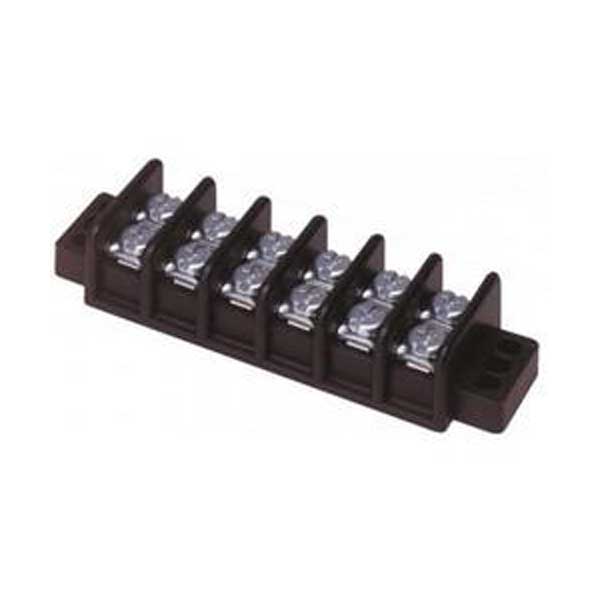 Heavy Duty 30 Amp Dual Row Terminal Block - 5 Pole
