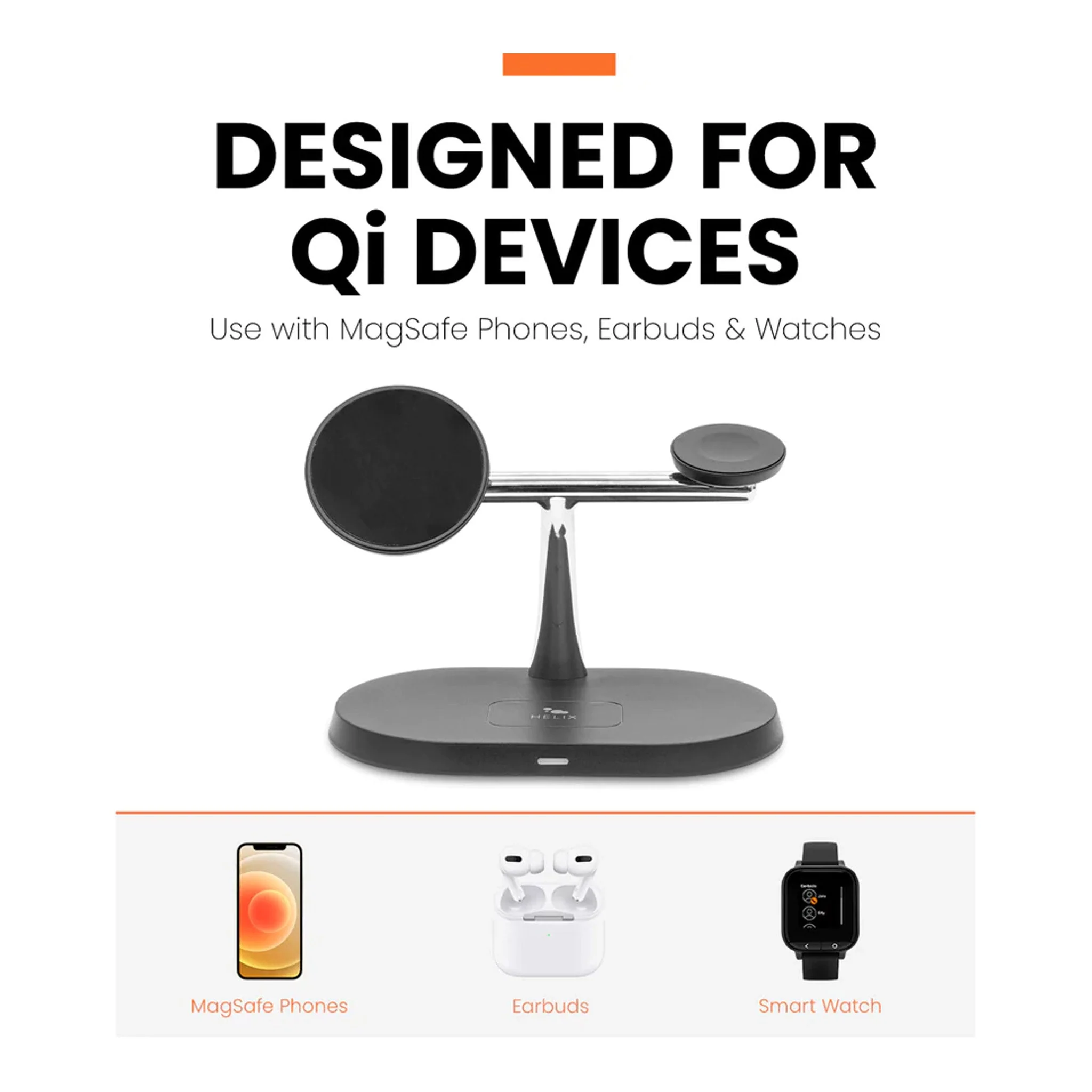Helix ETHVAL3 ChargeWireless Valet with 3-in-1 Charging - Image 6