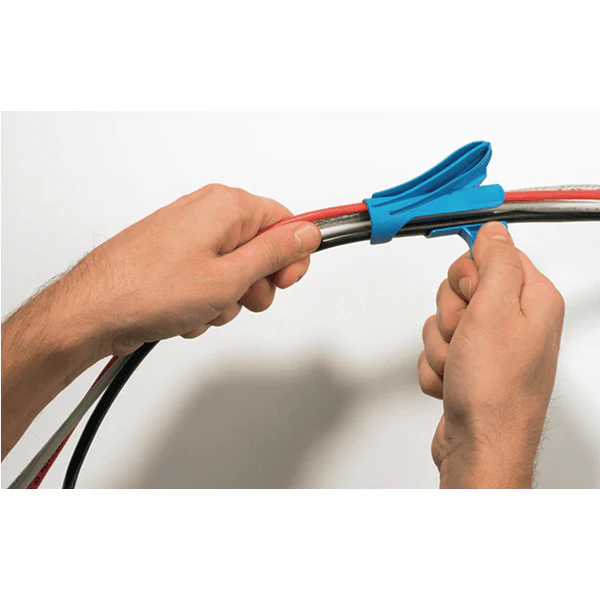 HellermannTyton 161-62001 1 Inch Helawrap Cable Sleeve, Black, 10FT Roll - Image 2