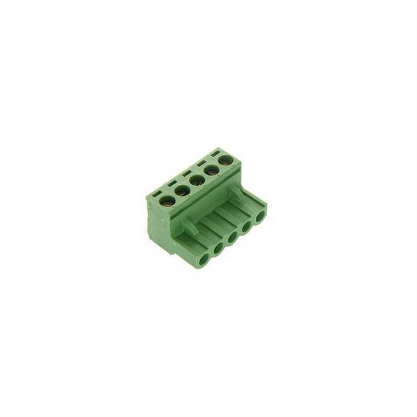 Horizontal Female Euro Mag Terminal Block (5 Position)
