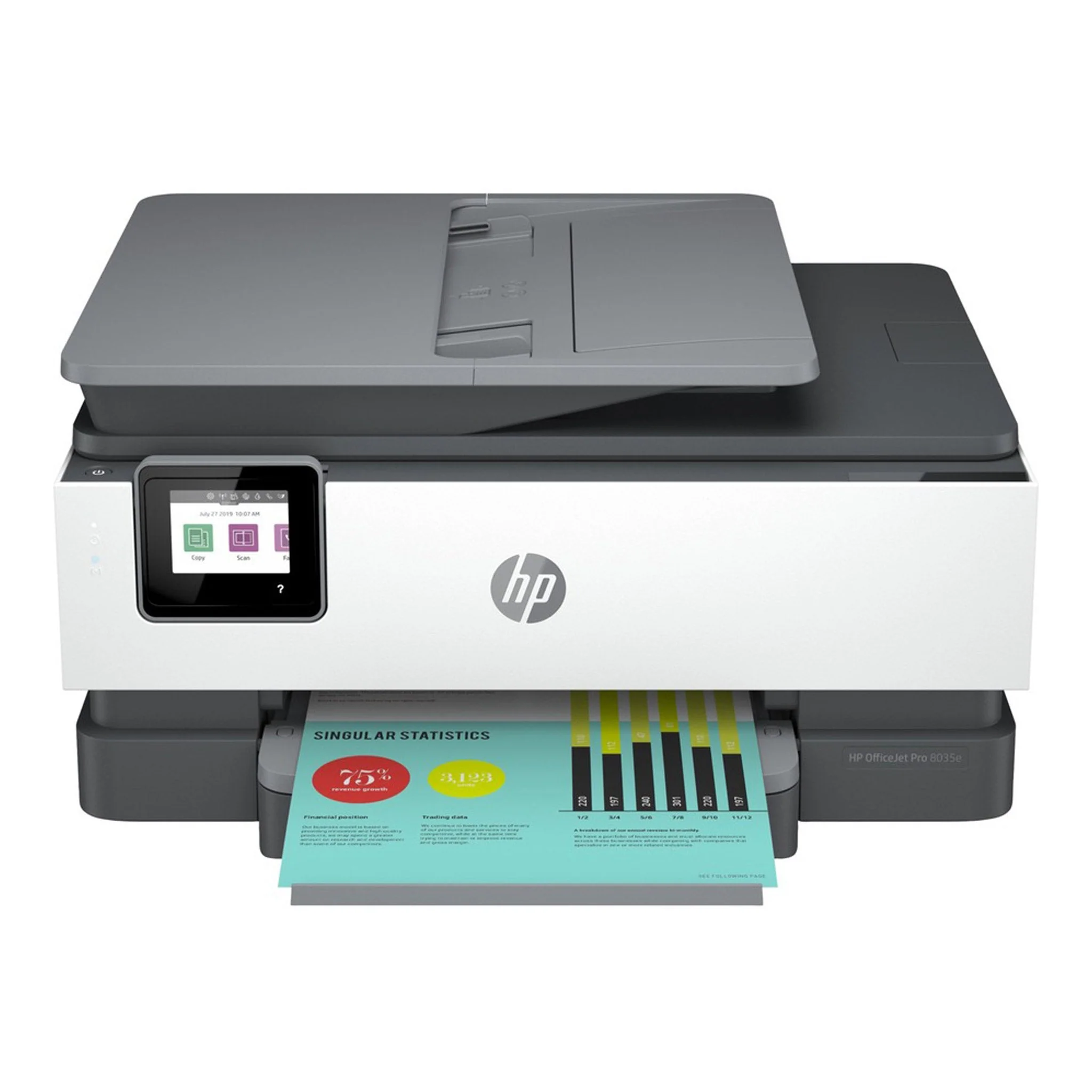 HP 1L0H6A#B1H OfficeJet Pro 8035e All-in-One Multifunction Inkjet Printer