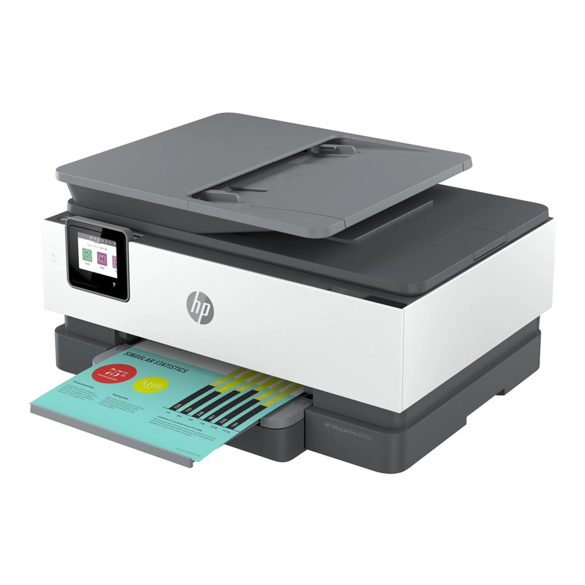 HP 1L0H6A#B1H OfficeJet Pro 8035e All-in-One Multifunction Inkjet Printer - Image 6