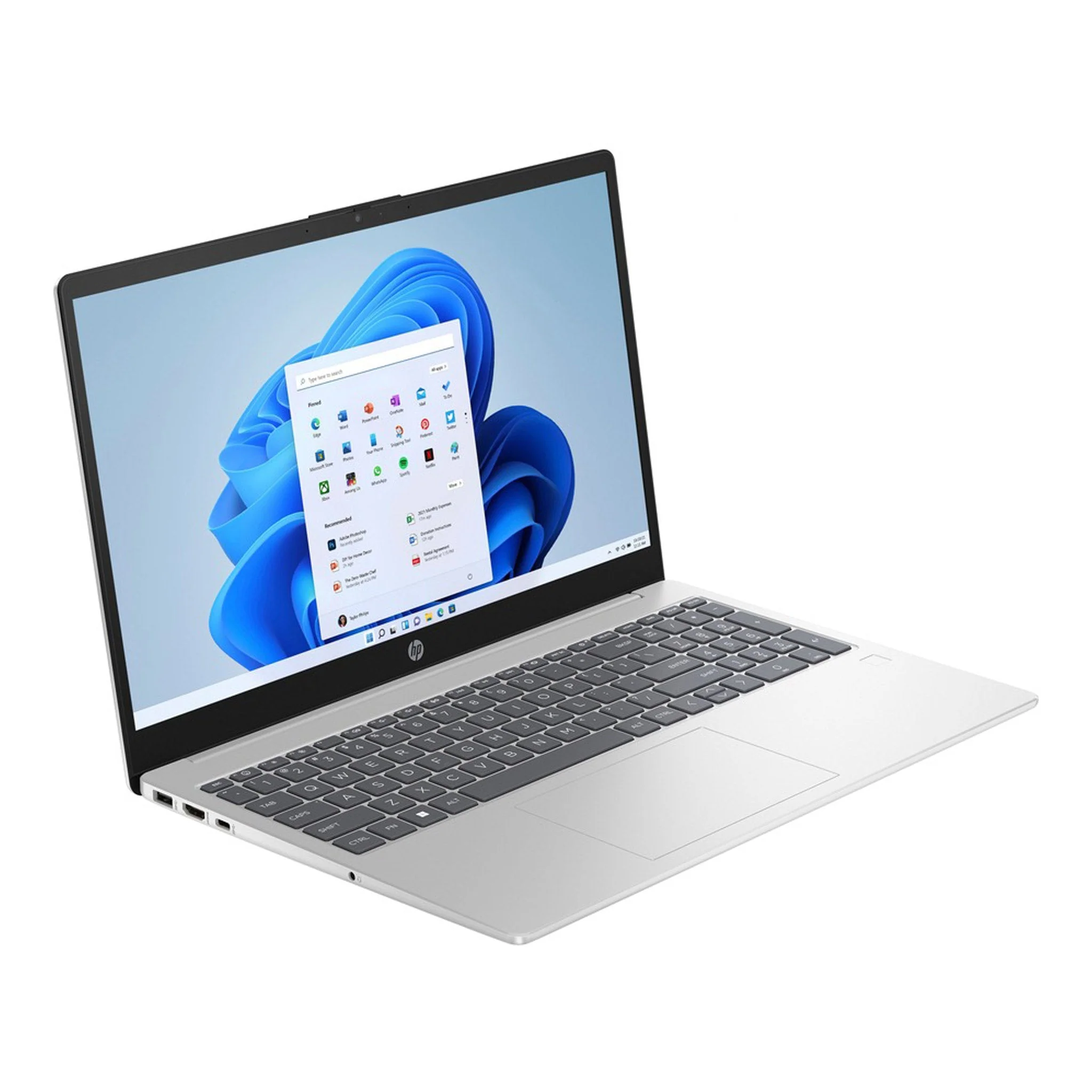 HP 7H3A3UA#ABA 15-FC0066NR 15.6" Touchscreen Notebook - AMD Ryzen 3 7320U - 8GB RAM - 256GB SSD - Silver - Image 3
