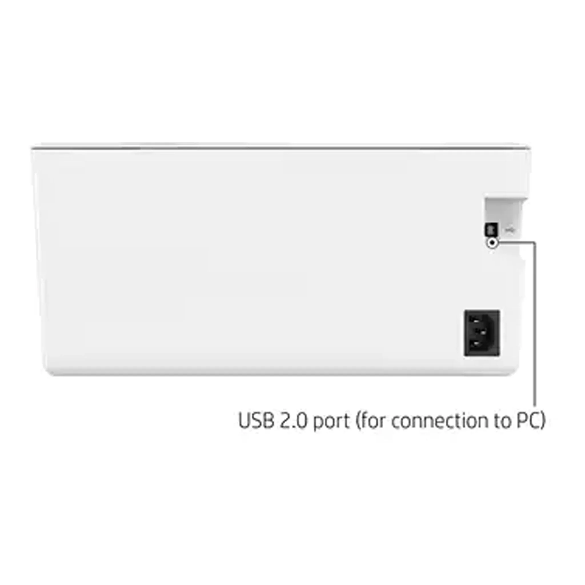 HP 7MD66E#BGJ LaserJet M110we Desktop Wireless Black & White Laser Printer - Image 7