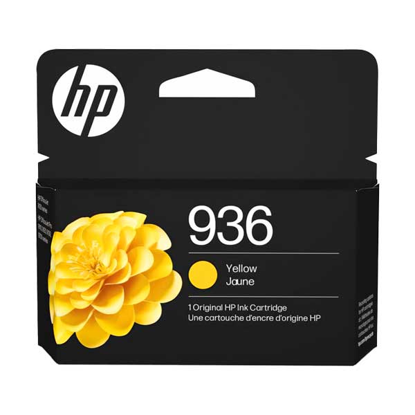 HP 936 Yellow Original Ink Cartridge (4S6V1LN)