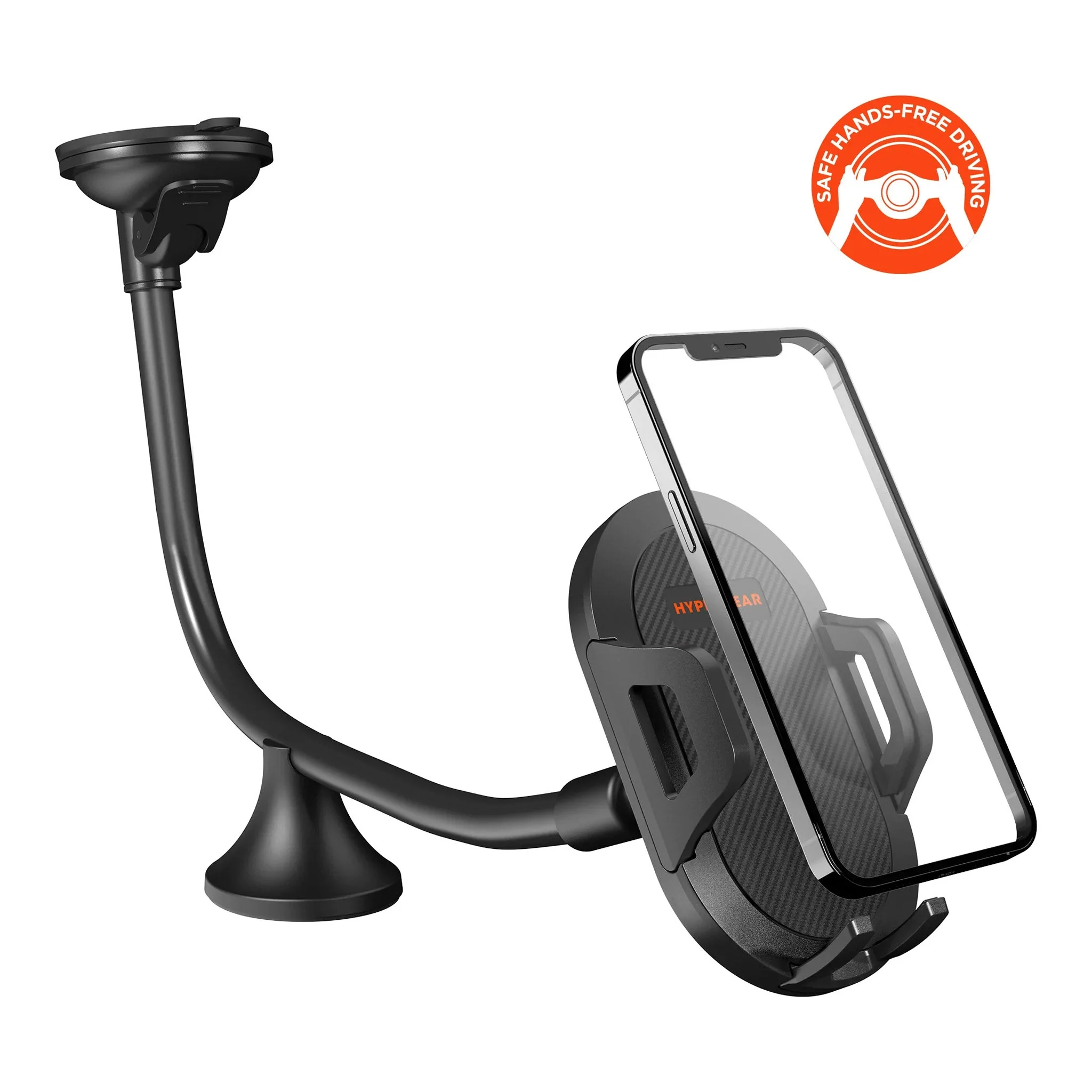 HyperGear 15521 Windshield Flex Phone Mount