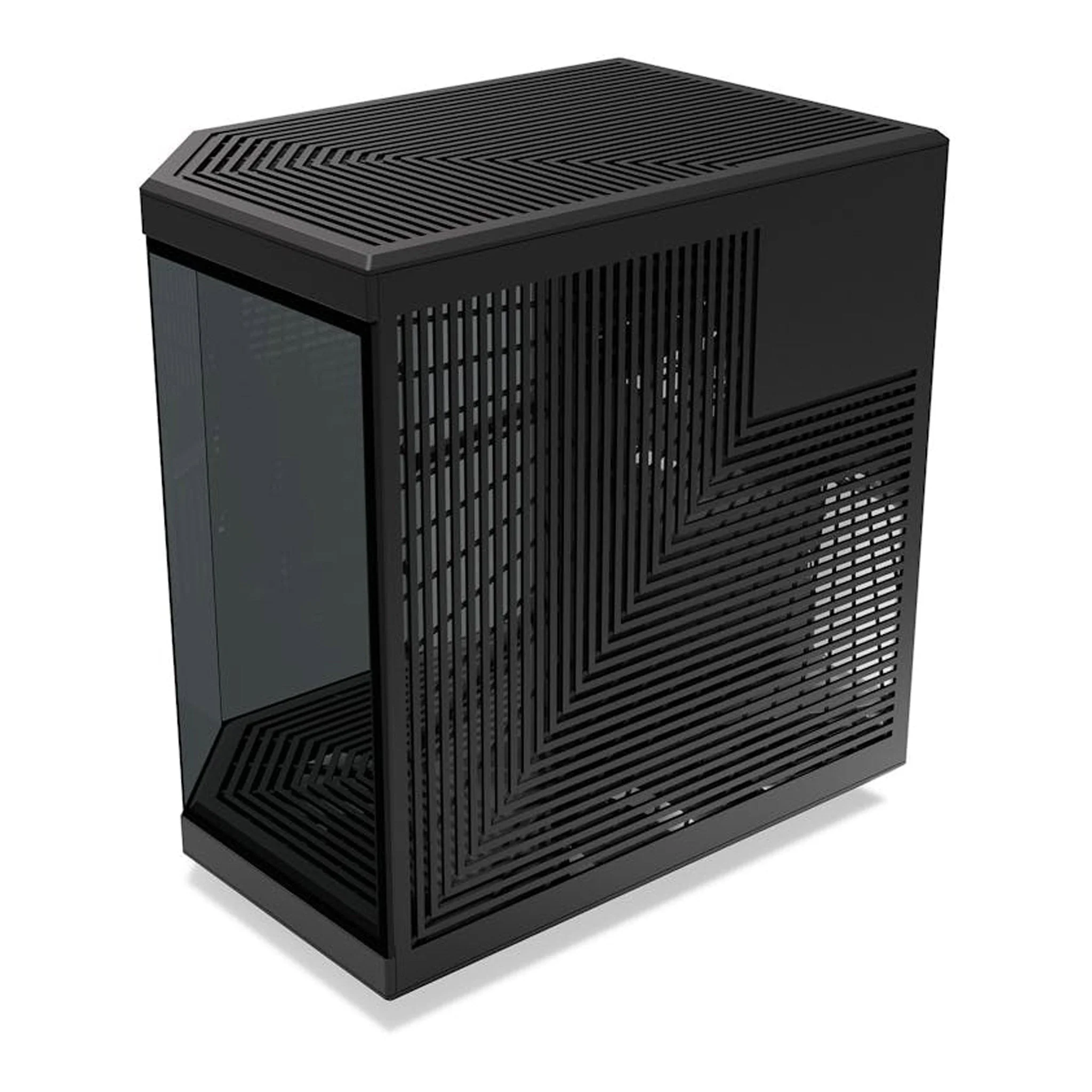 HYTE CS-HYTE-Y70-B Y70 Modern Aesthetic Dual Chamber Mid-Tower ATX Computer Gaming Case with PCIE 4.0 Riser Cable Included - Black - Image 6