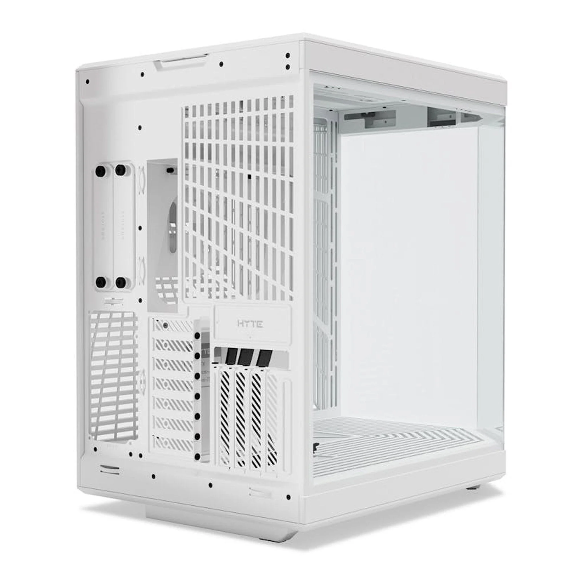HYTE CS-HYTE-Y70-WW Y70 Modern Aesthetic Dual Chamber Mid-Tower ATX Computer Gaming Case with PCIE 4.0 Riser Cable Included - Snow White - Image 4