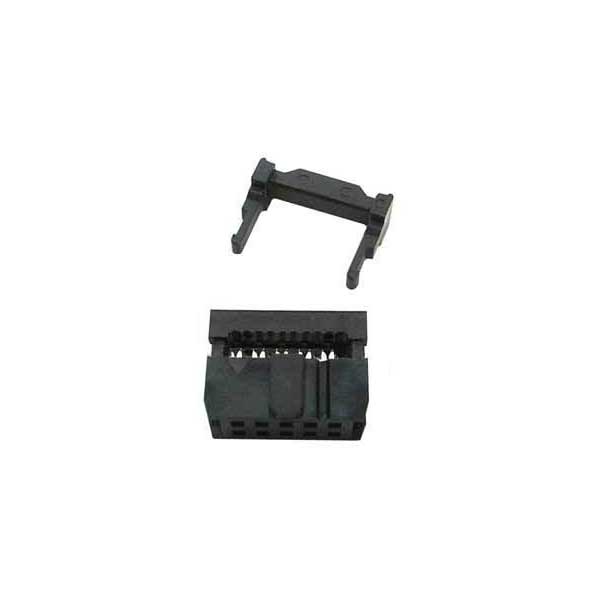 IDC Dual Row Socket Connector - 10 Contact