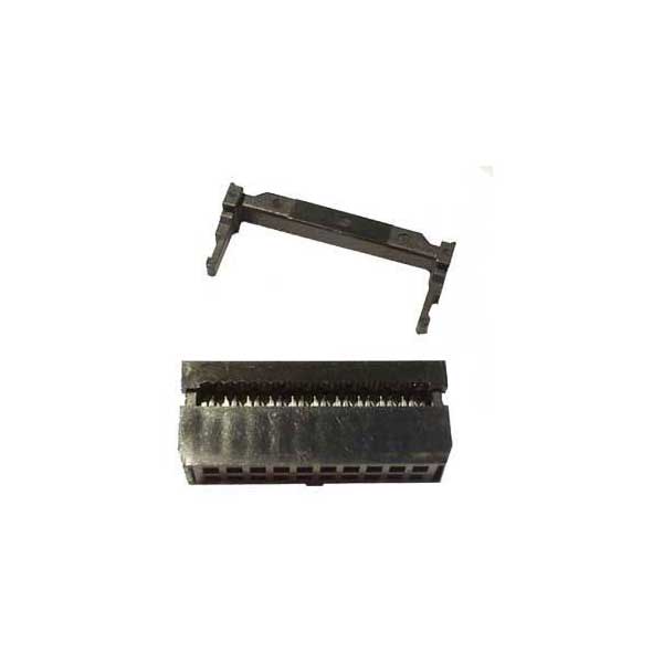 IDC Dual Row Socket Connector - 20 Contact