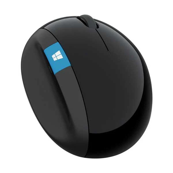 Incase Designed by Microsoft Sculpt Ergonomic Wireless Mouse - Black | PC & Mac (L6V-00001) - Image 2