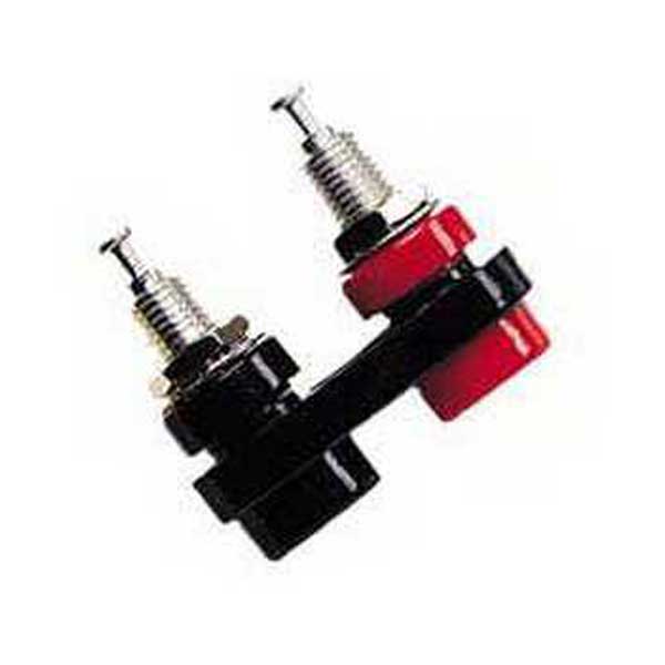 Insulated Double Banana Jack, Red