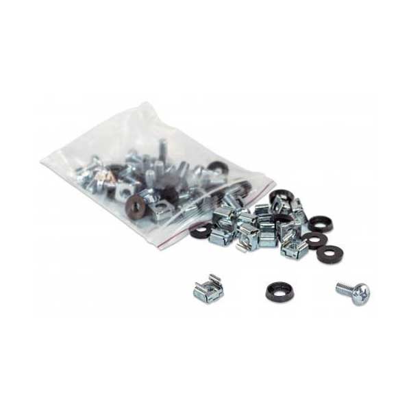 Intellinet 20 Pc. M6 Cage Nut Set