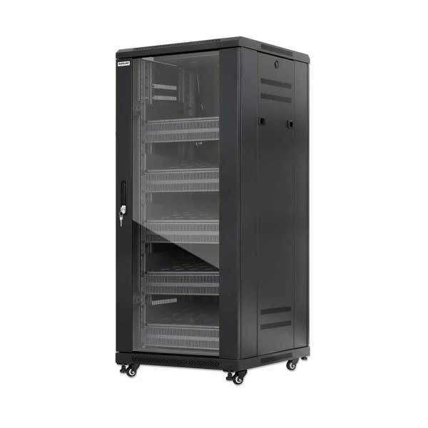 Intellinet 27U Pro Line Network Cabinet with Integrated Fans (716239)