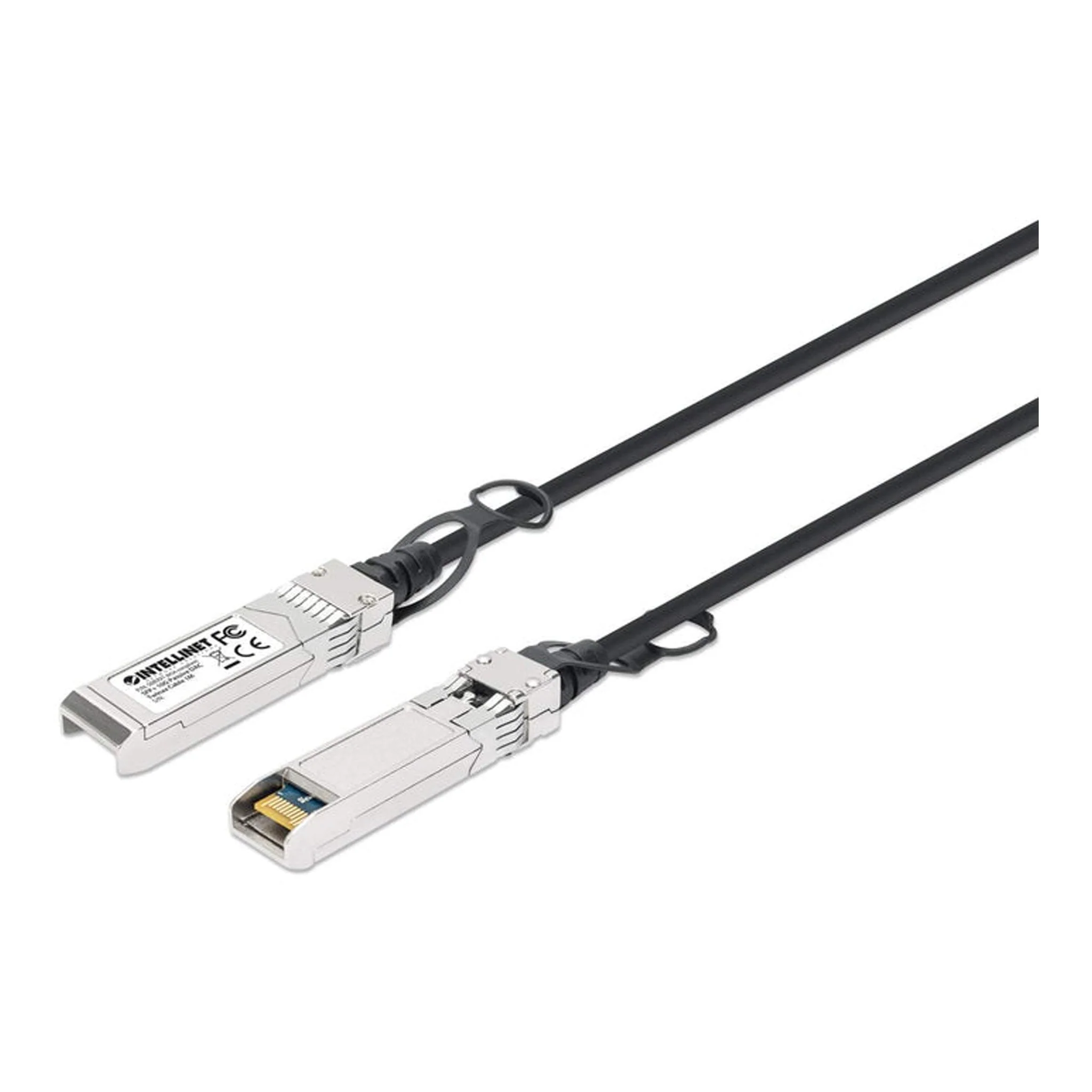 Intellinet 508391 3ft SFP+ 10G Passive DAC Twinax Cable - Black