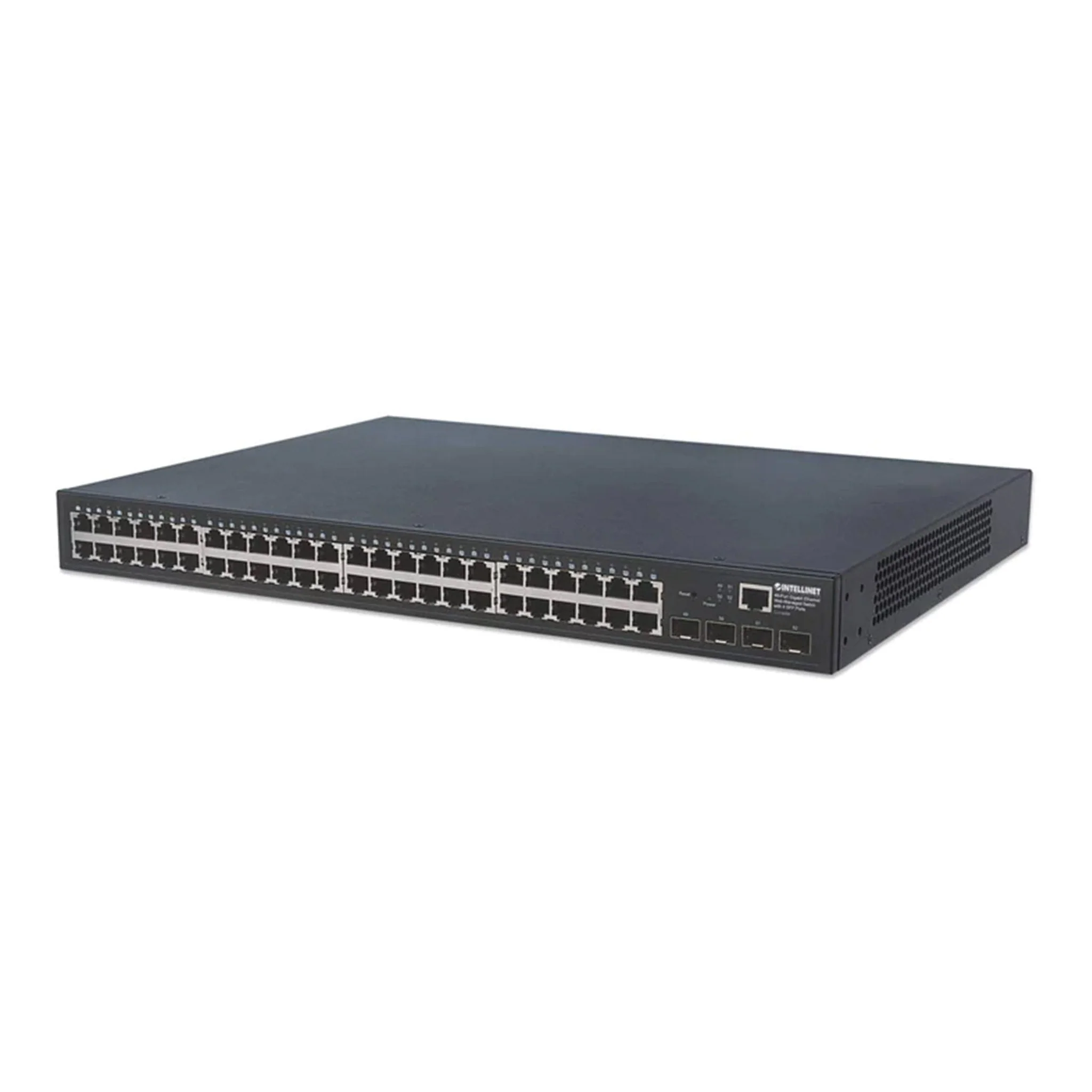 Intellinet 561334 48-Port Gigabit Ethernet Web-Managed Switch with 4 SFP Ports