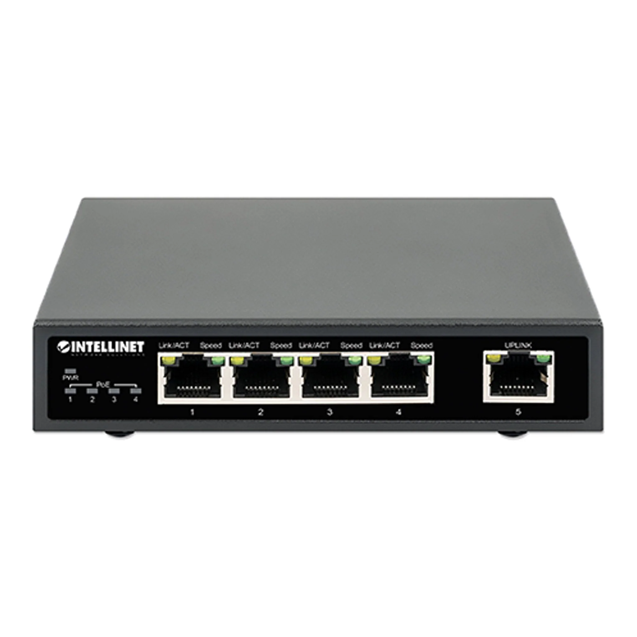 Intellinet 561839 5-Port Gigabit Ethernet PoE+ Switch - Image 3