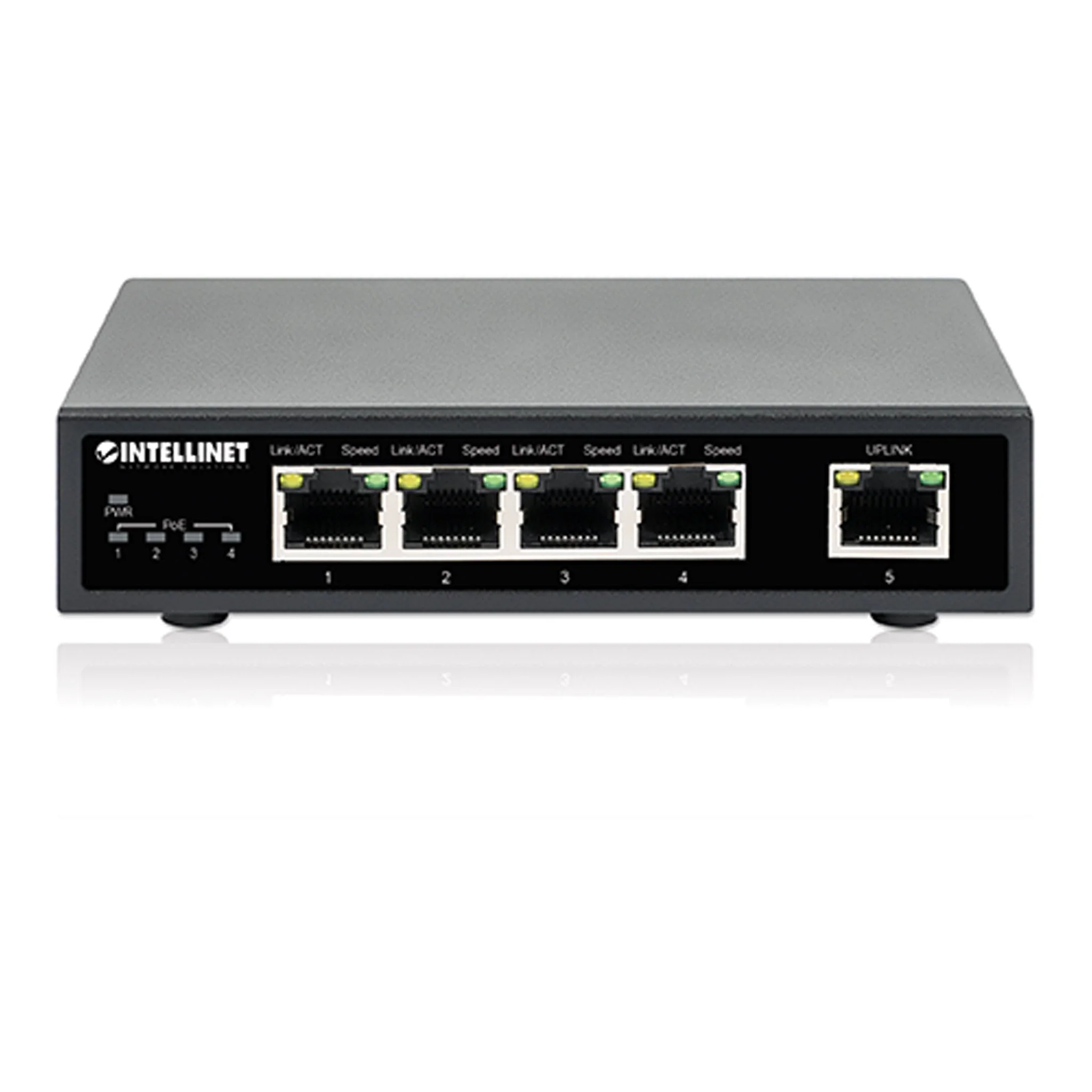 Intellinet 561839 5-Port Gigabit Ethernet PoE+ Switch - Image 5