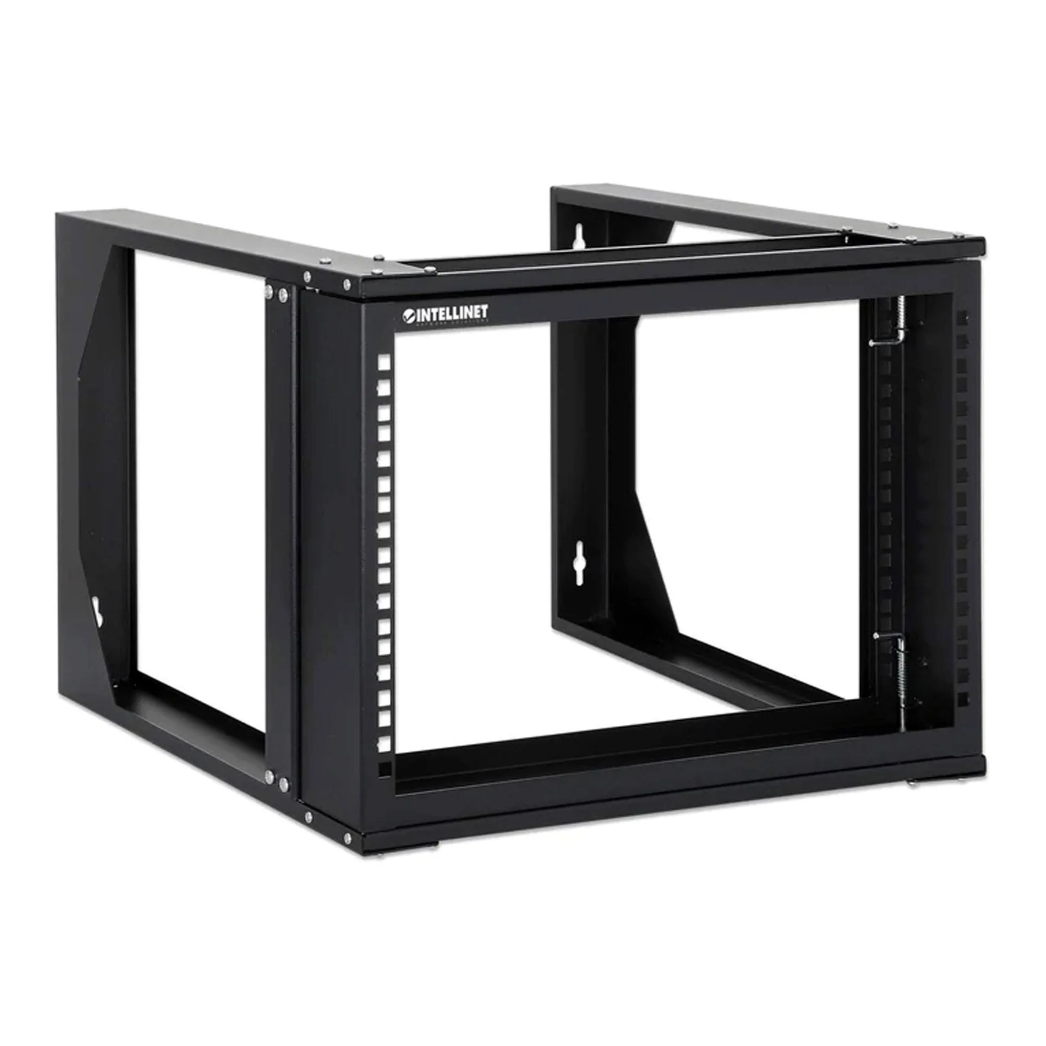 Intellinet 716178 19" 6RU Wall Mount 2-Post Open Frame Network Rack - Image 2
