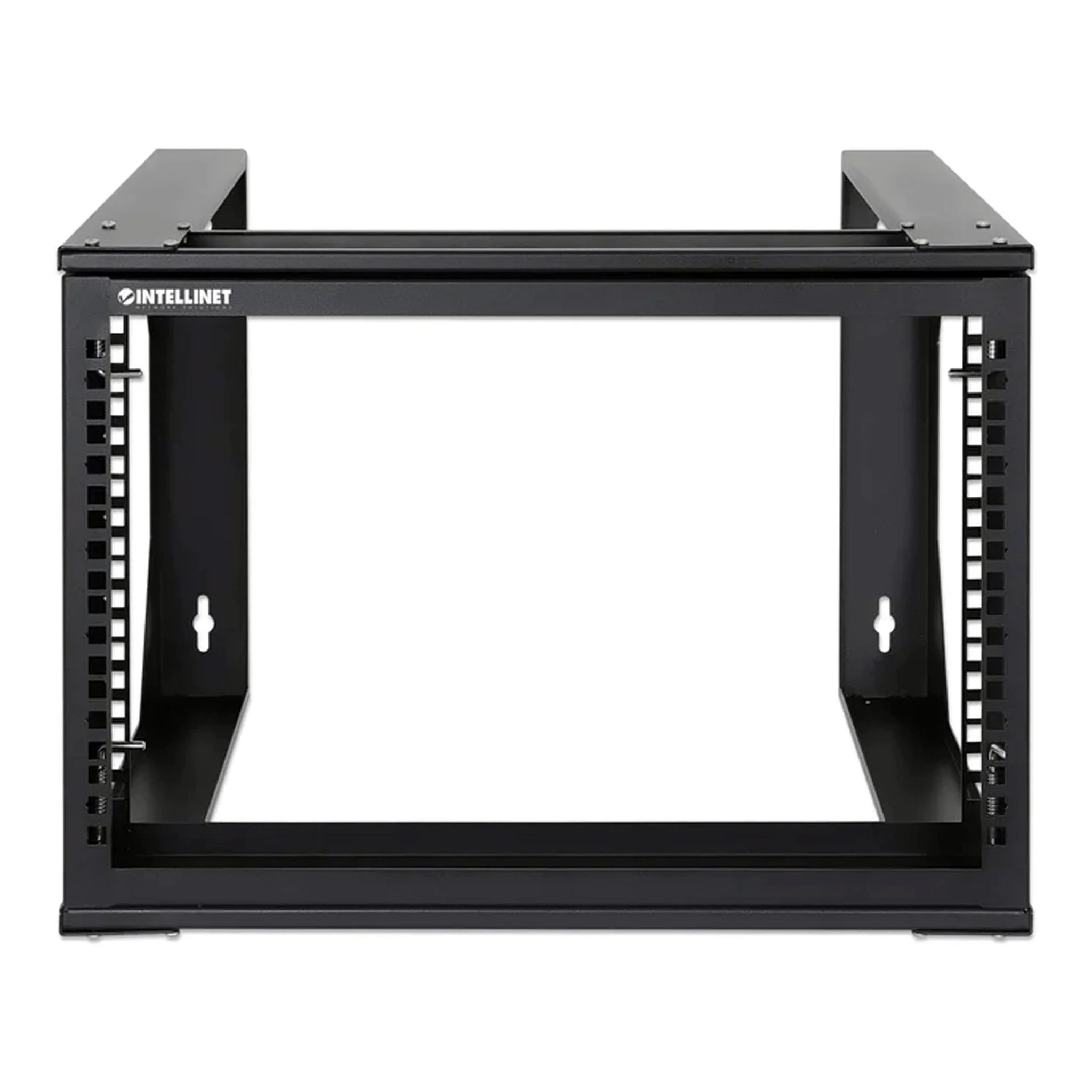 Intellinet 716178 19" 6RU Wall Mount 2-Post Open Frame Network Rack - Image 3