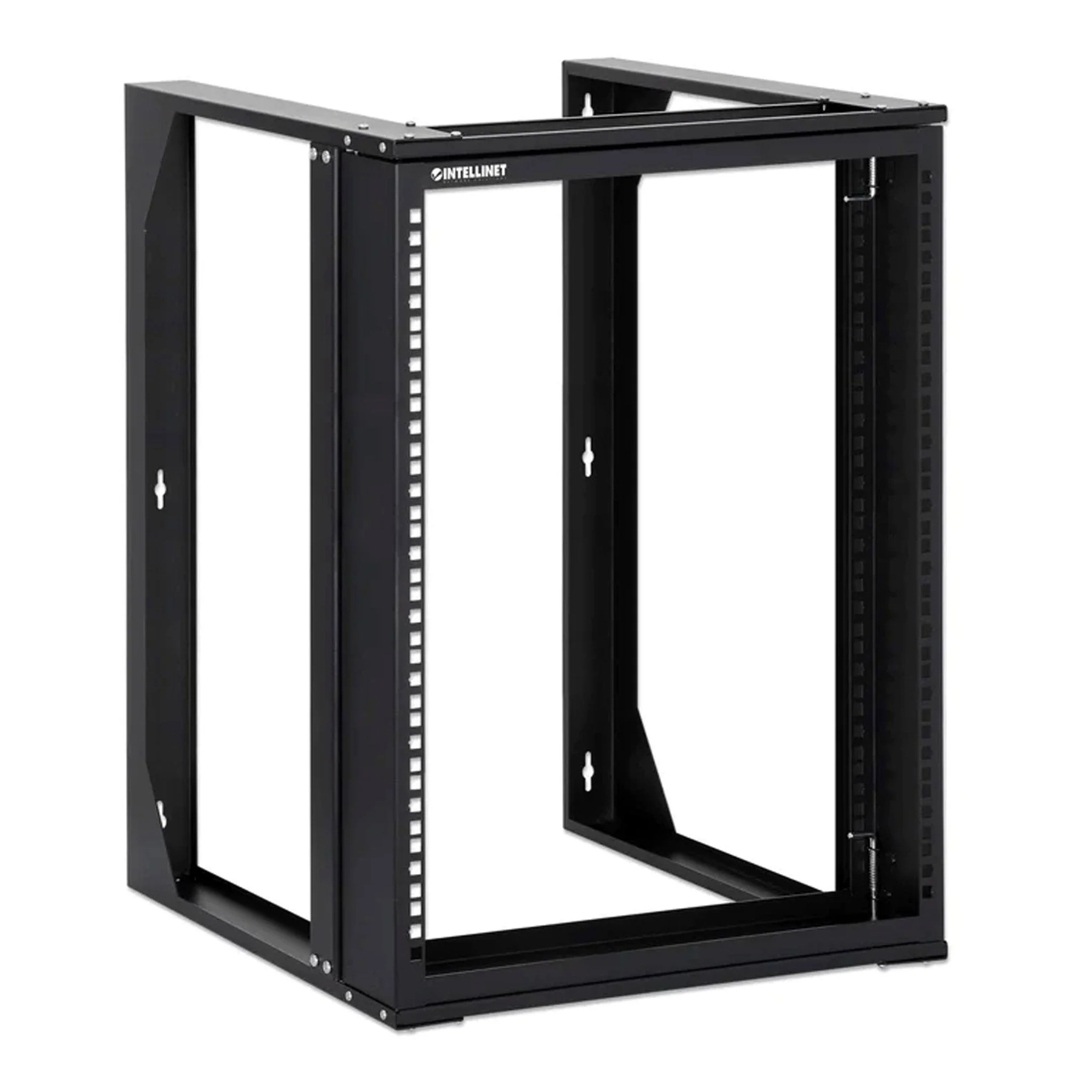 Intellinet 716192 19" 12RU Wall Mount 2-Post Open Frame Network Rack - Image 2