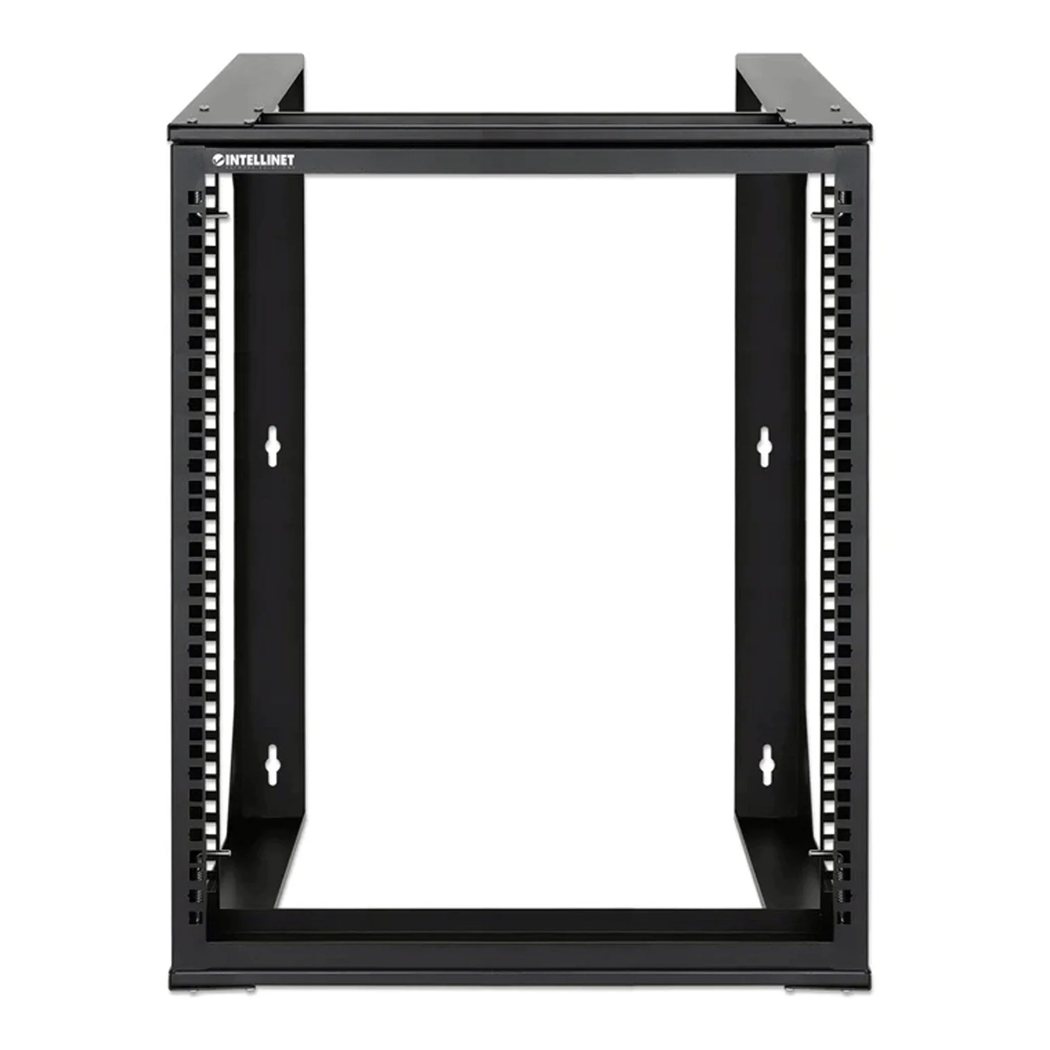 Intellinet 716192 19" 12RU Wall Mount 2-Post Open Frame Network Rack - Image 3