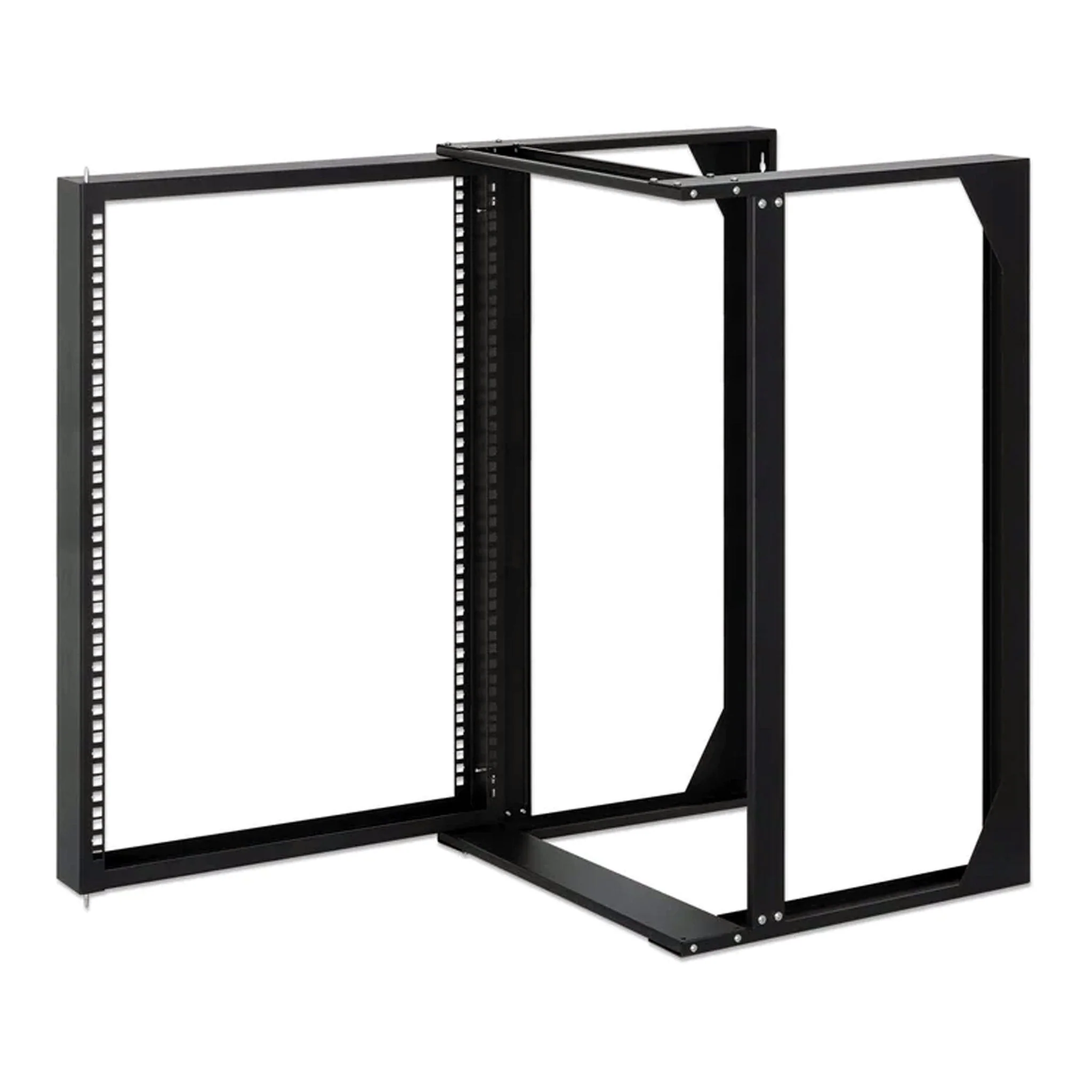Intellinet 716208 19" 15RU Wall Mount 2-Post Open Frame Network Rack - Image 6