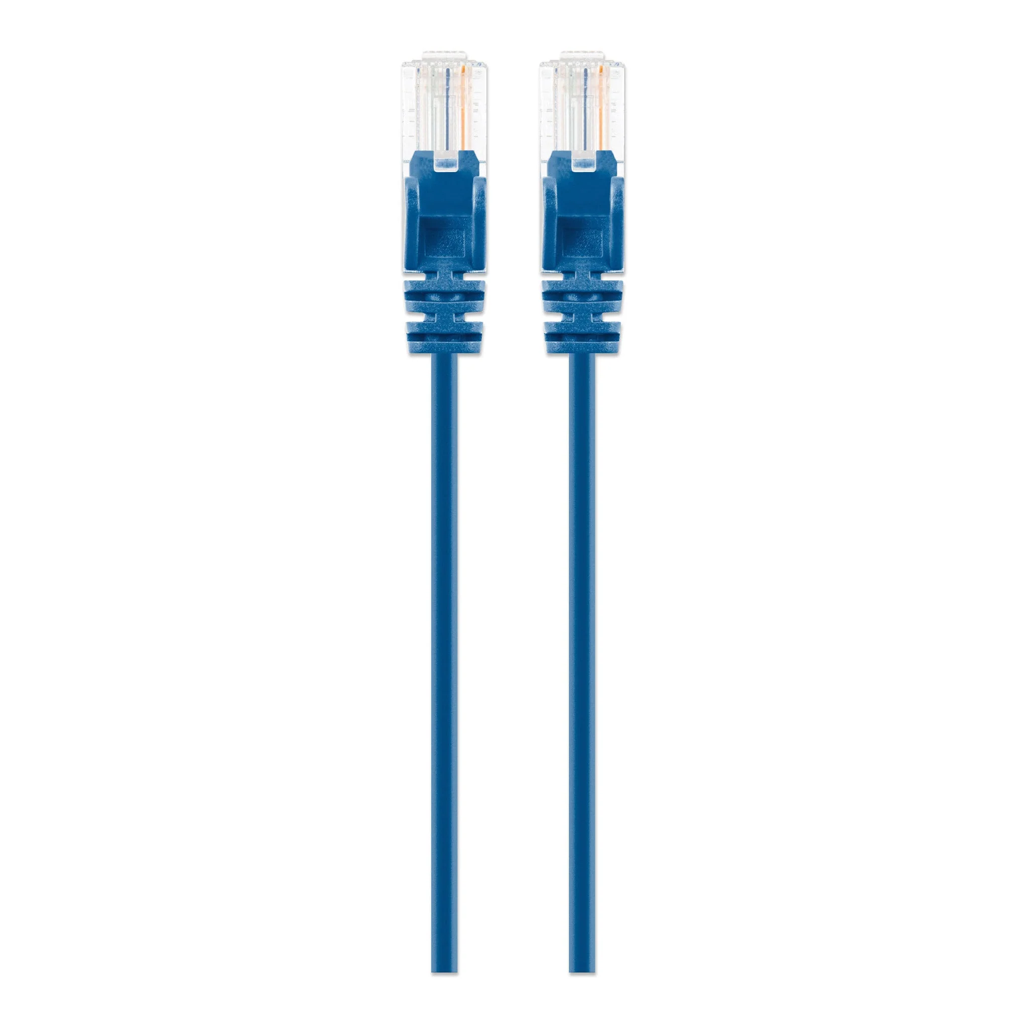Intellinet 742177 Cat6 UTP Slim Network Patch Cable, Blue, 10FT - Image 3