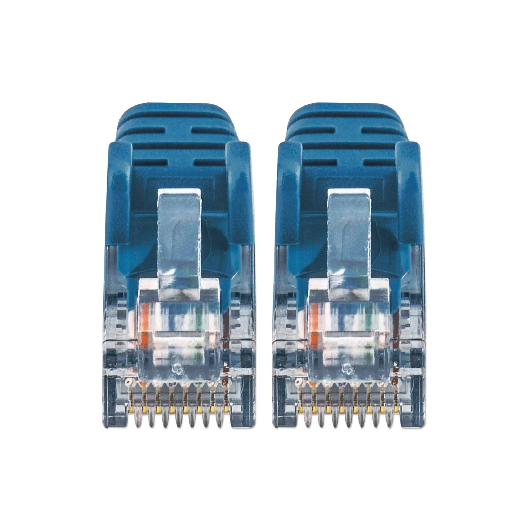 Intellinet 742177 Cat6 UTP Slim Network Patch Cable, Blue, 10FT - Image 4