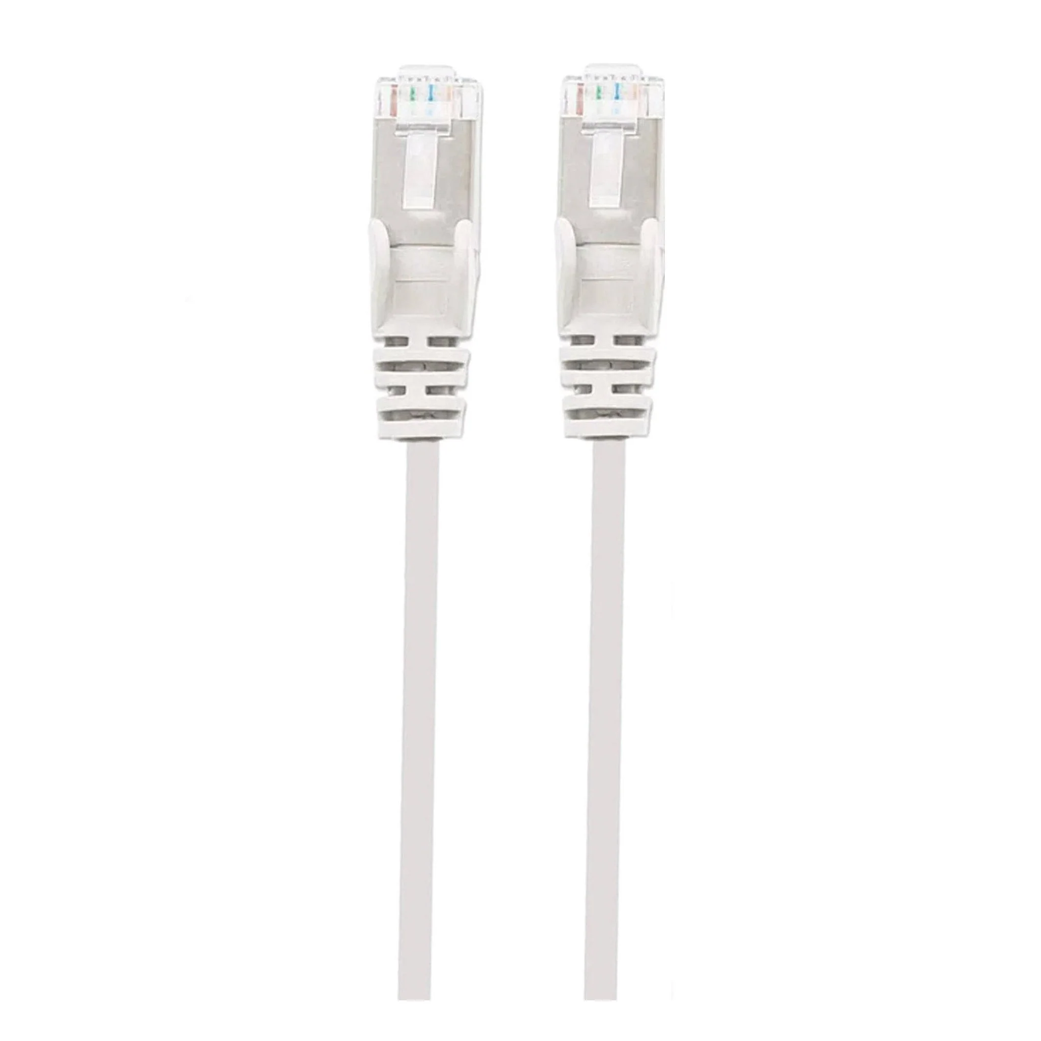 Intellinet 751537 Cat6 UTP Slim Network Patch Cable, White, 7FT - Image 3