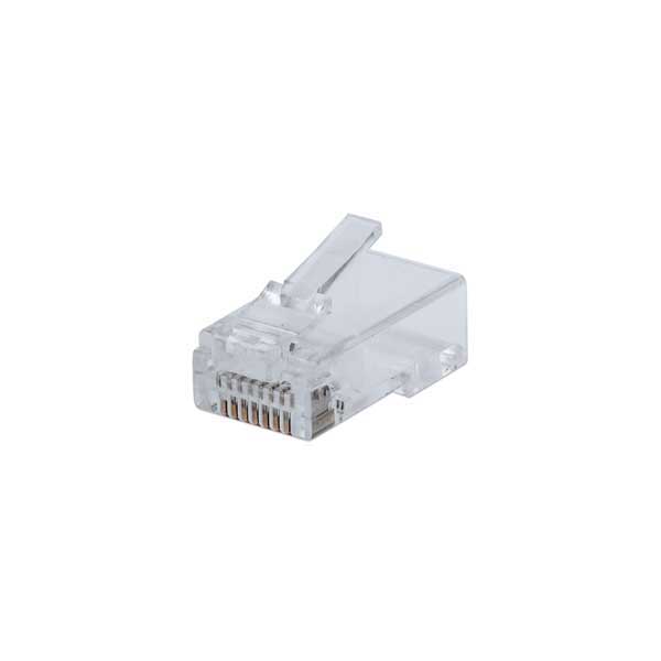 Intellinet 791090 FastCrimp Cat6 RJ45 Modular Plugs 100-Pack