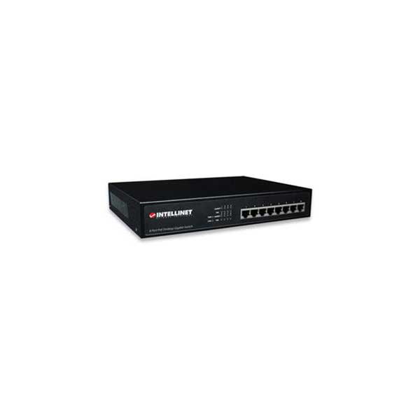Intellinet 560641 8-Port PoE+ Desktop Gigabit Switch