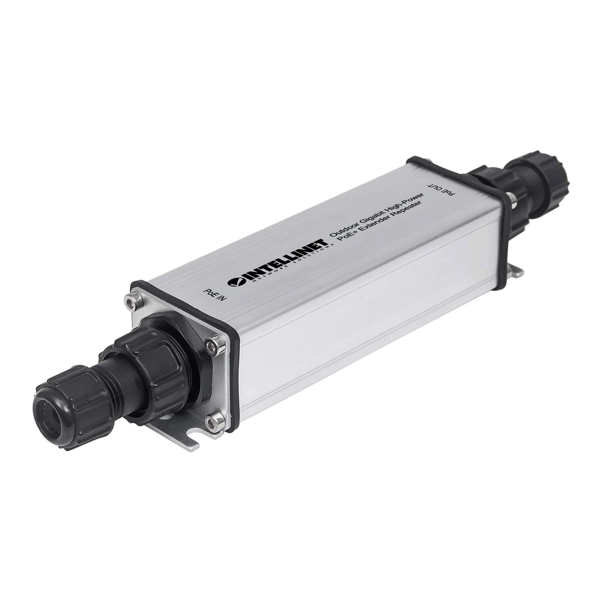 Intellinet 561211 Outdoor Gigabit High-Power PoE+ Extender Repeater