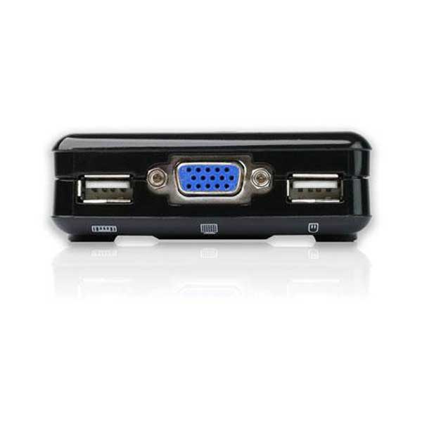 IOGEAR GCS42UW6 2-Port Compact USB VGA KVM with Built-in Cables - Image 2