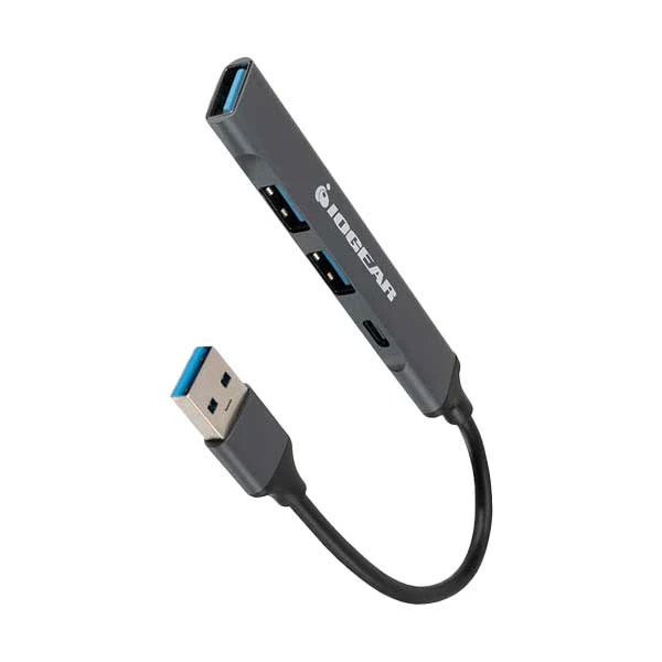 IOGEAR 4-Port USB-A Multiport Hub | 5Gbps Data Speed | USB-C 2.0 | (GUH304C)