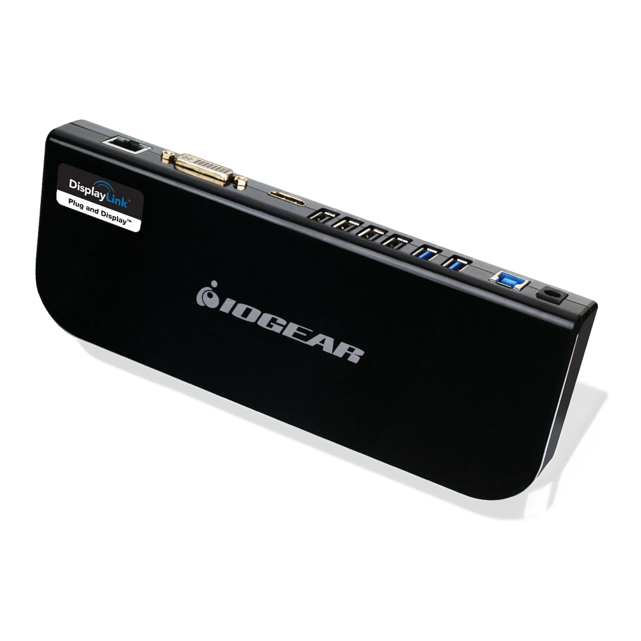 Iogear GUD300 USB 3.0 Universal Docking Station with Power Adapter