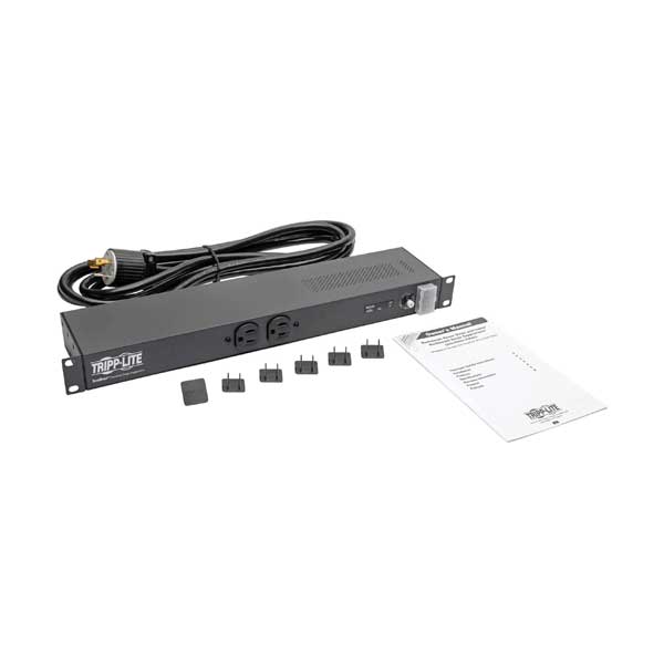 Tripp Lite Isobar 12-Outlet Network Server Surge Protector, 15 ft. Cord, 3840 Joules, 1U Rack Mount - Image 3