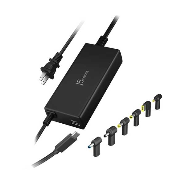 j5create 100W PD USB Type-C/Type-A Super Charger with Adapters - Image 2
