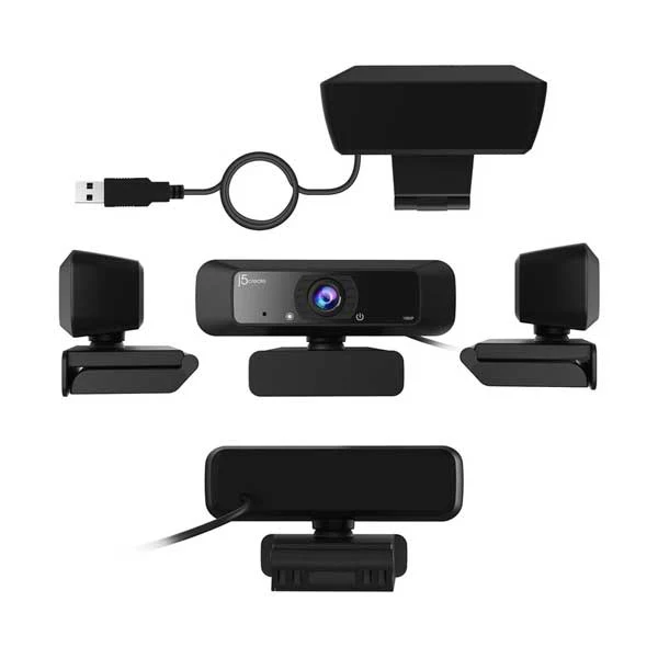 j5create 1080p 360° Rotation USB HD Webcam | JVCU100 - Image 2